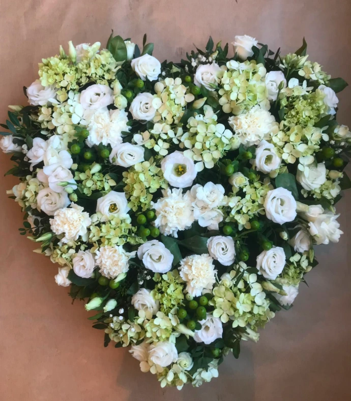 Bouquet en forme de Coeur